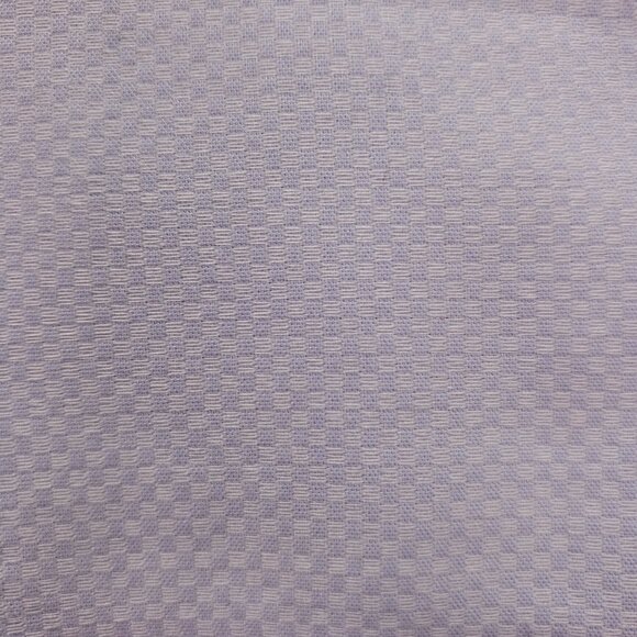 M&S Collection Shirt Mens 17 Blue Long Sleeve Button Down Cotton Performance - Picture 7 of 10